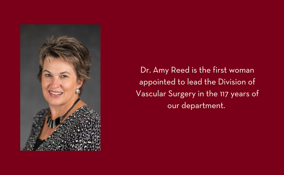 Dr. Amy Reed | Past Division Chief of Vascular Surgery 